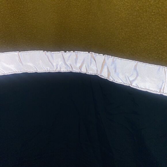 OBEY Men GALLAGHER Fleece Sweater Jacket 3/4 Zip Pockets Bungee Waist Yellow S - Picture 9 of 12